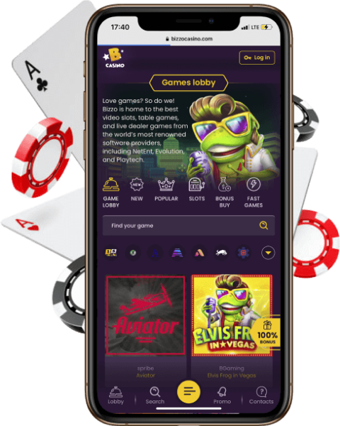 Aplikacja Mobilna Bizzo Casino